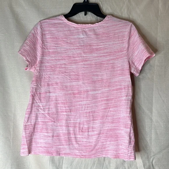 Croft& Barrow The Classic Tee pink PL - Picture 3 of 6